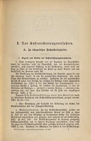 Das Kostenfestsetzungsverfahren und die Deutsche Gebührenordnung für Rechtsanwälte mit Erläuterungen und Beispielen