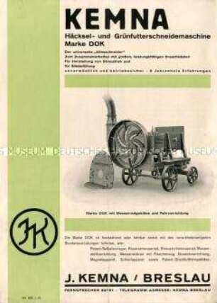 Häcksel- und Grünfutterschneidemaschine