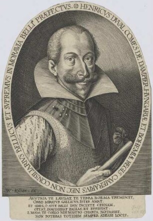 Bildnis des Henricus Duval de Dampierre