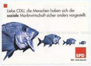 Wahlwerbung der SPD zur Bundestagswahl 1998
