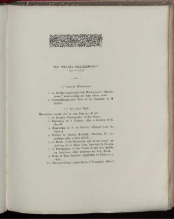 The "Stanza dell' Eliodoro"