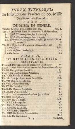 Index Titulorum