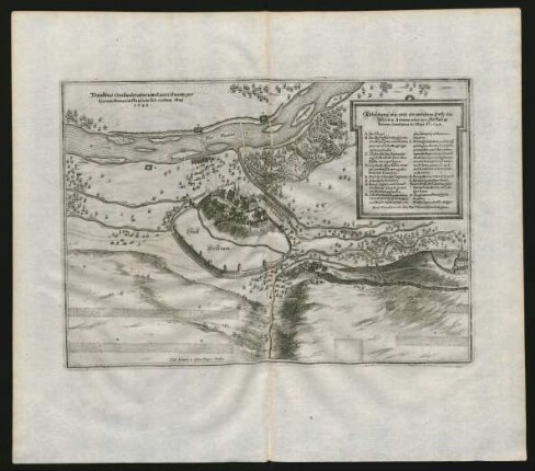 Transitus Confoederatorum Exercituum per Isaram Bavariae fluvium sub exitum Maij/ 1648.