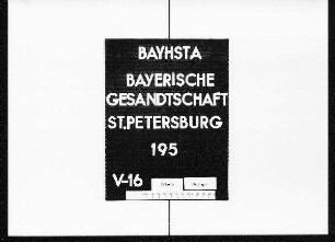 Nachlaßangelegenheiten um Objekte in Rußland, Buchst. A-K