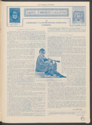 Gabriel D'Annunzio y la guerra : [Parte] III - [Traducción]