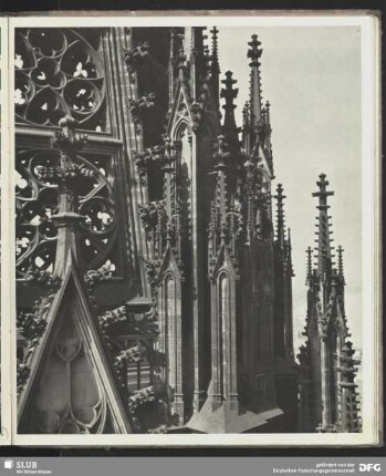 Architekturdetails des Kölner Doms