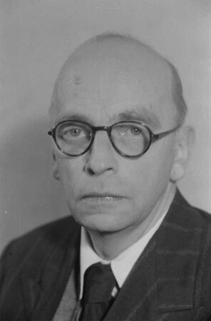 Porträt von Alfred Meusel : Porträt von Alfred Meusel
