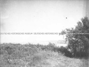 Blick auf die französische Kanalküste