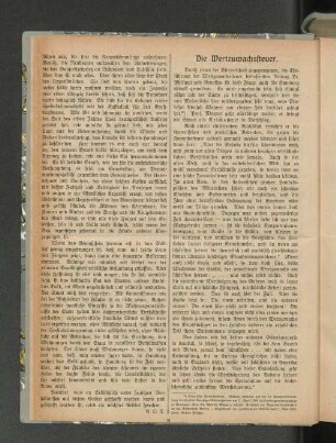 Die Wertzuwachssteuer.