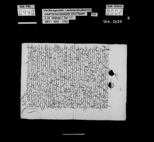 Michel Beck, Sohn des Ulrich Beck, B. zu Leonberg, gef. daselbst, weil er einem armen Mann von Gebersheim, gen. Lux, Dinkel abgekauft und ihn um das versprochene Bargeld betrogen, ferner die ihm vom Vogt gesetzte Zahlungsfrist von 8 Tagen nicht eingehalten und den Vogt daraufhin fälschlich beschuldigt hatte, dieser würde ihm, wie schon früher, Unrecht tun, wenn er ihn ins Gefängnis werfe, ferner weil er seine Ehefrau mit Messern und anderem, besonders in trunkenem Zustand, geschlagen hatte, jedoch auf Fürbitten freigelassen, verspricht, sich auf Verlangen wieder zu stellen und eventuelle Strafen anzunehmen und schwört U.