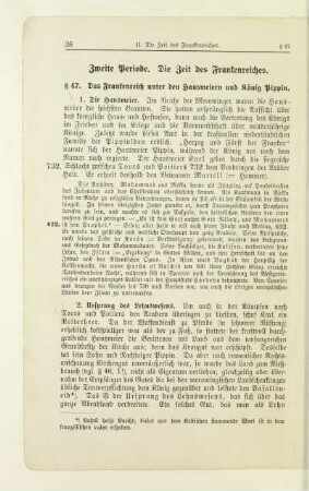 Zweite Periode. Die Zeit des Frankenreiches