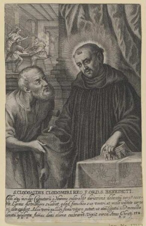Bildnis des S. Clodoaldus