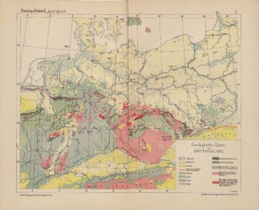 Deutschland, geologisch