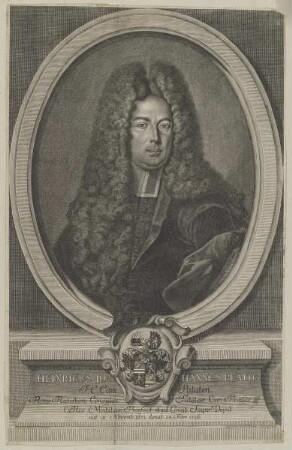 Bildnis des Heinricus Iohannes Plato