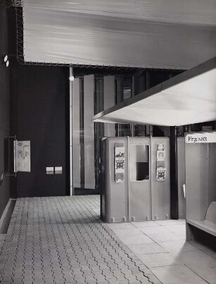 XIV. Triennale Mailand, Deutsche Abt., Prototyp Haltestelle
