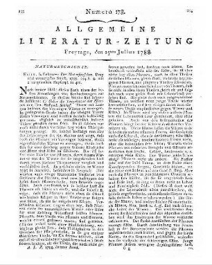 Der Naturforscher. - Halle : Gebauer St. 23. - 1788