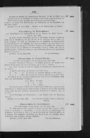 Bekanntmachung der Oberpost-Direktion, betreffend Correspondenz nach Bremen vom 25. Juni 1868.