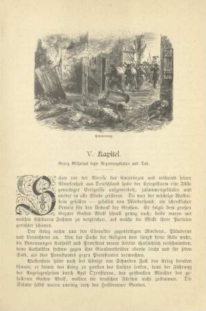 V. Kapitel. Georg Wilhelms letzte Regierungsjahre und Tod