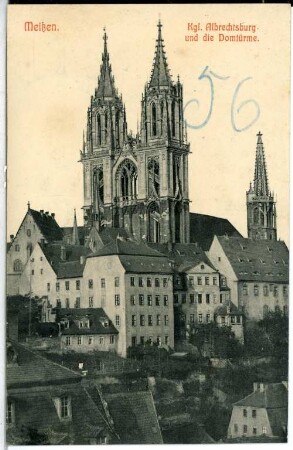 Meißen. Domtürme