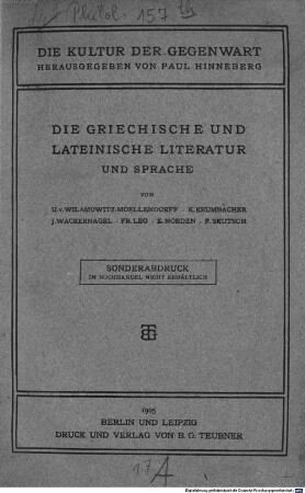 Die griechische Literatur des Mittelalters
