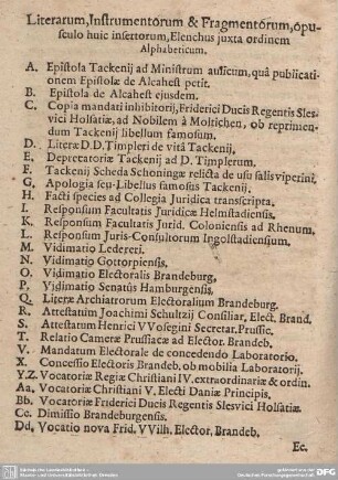 Lierearum, Instrumentorum...