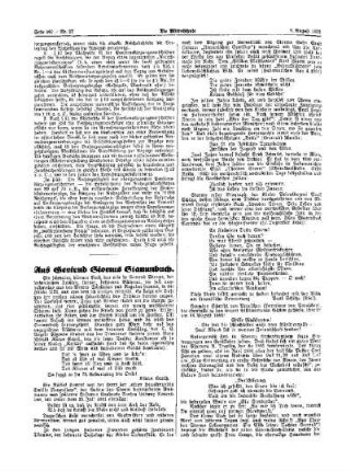 Aus Gertrud Storms Stammbuch