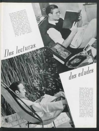 Dos lecturas, dos edades