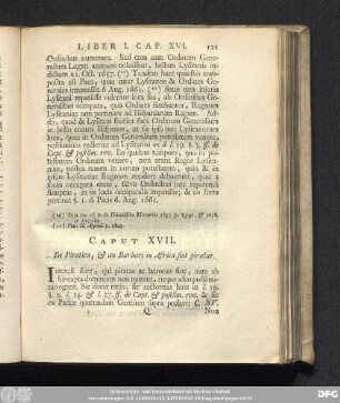 Caput XVII. De Piratica, & an Barbari in Africa sint piratae.