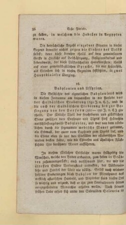Babylonien und Assyrien