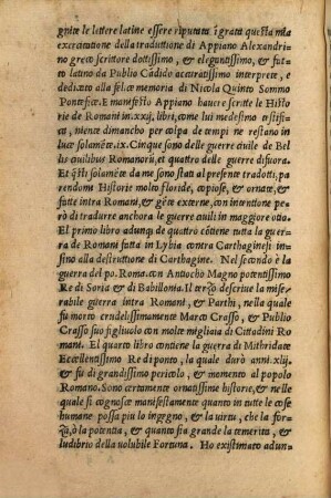 Appiano Alessandrino Delle guerre Ciuili de Romani, [2]. Esterne