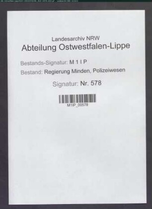 Unruhen in Herford