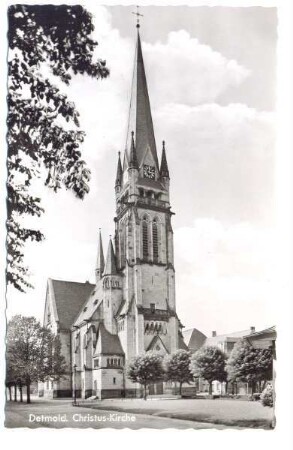 Christuskirche. Detmold. Kaiser-Wilhelm-Platz