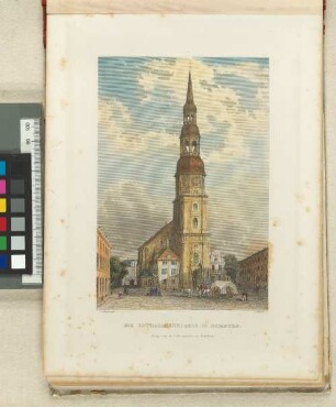 Die Catharinenkirche In Hamburg