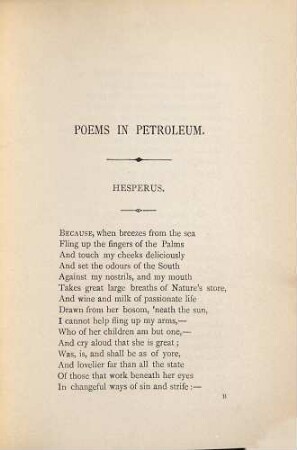 Poems in Petroleum : By John Cameron Grant