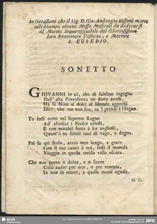 Sonetto