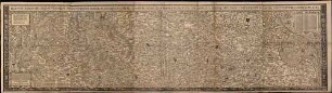 Recens Et Germana Bicornis Ac Widi Rheni Omnium Germaniae Amnium Celeberrimi Descriptio : Additis Fluminib, Electorum Provinciis, Ducat, Comita, Oppi, Et Castris Praecipuis