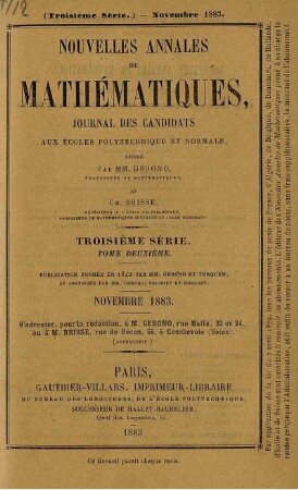 Novembre 1883.