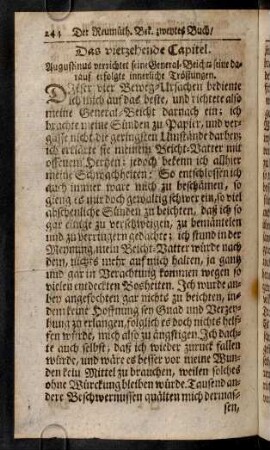 244-255, Das vierzehende Capitel. - Das siebenzehende Capitel.