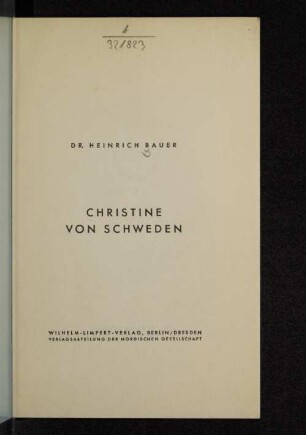 Christine von Schweden