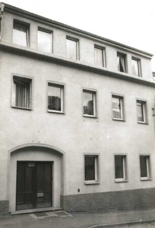 Marienberg, Baderstraße 3. Wohnhaus. Straßenansicht