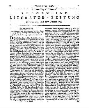 [Schlözer, A. L. v.]: Ludwig Ernst, Herzog zu Braunschweig und Lüneburg etc. (Beschluß des in Nro. 235 abgebrochnen Artikels.)