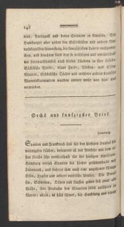 Sechs und funfzigster Brief
