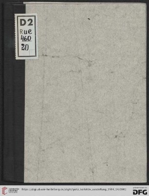 Nr. 14: Kollektiv-Ausstellung: Wilhelm Rümann - Gemälde