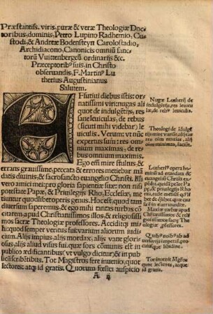 In Epistolam Pavli Ad Galatas, F. Martini Lvtheri Avgvstiniani, Commentarivs