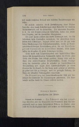 Siebentes Kapitel. Krankheiten der Brüste.