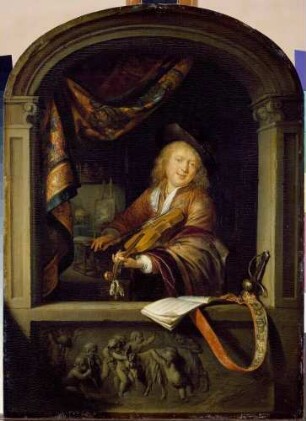 Der Geiger am Fenster