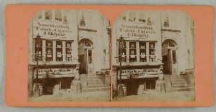 Hamburg, Rödingsmarkt 51/ 52. Portal des Stammhauses Johann Köpckes