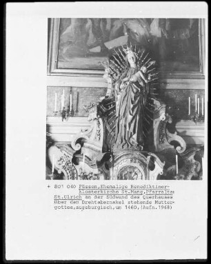 Pfarraltar Sankt Ulrich — Strahlenkranzmadonna