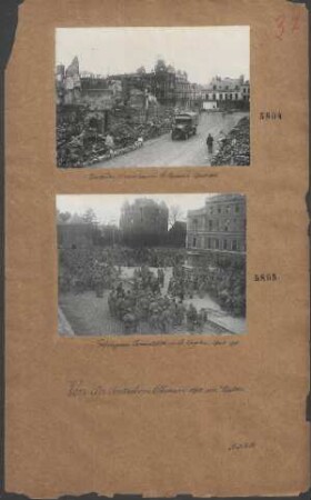 Gefangenen Sammelstelle in St. Quentin