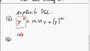 08.3 Typen von Differentialgleichungen